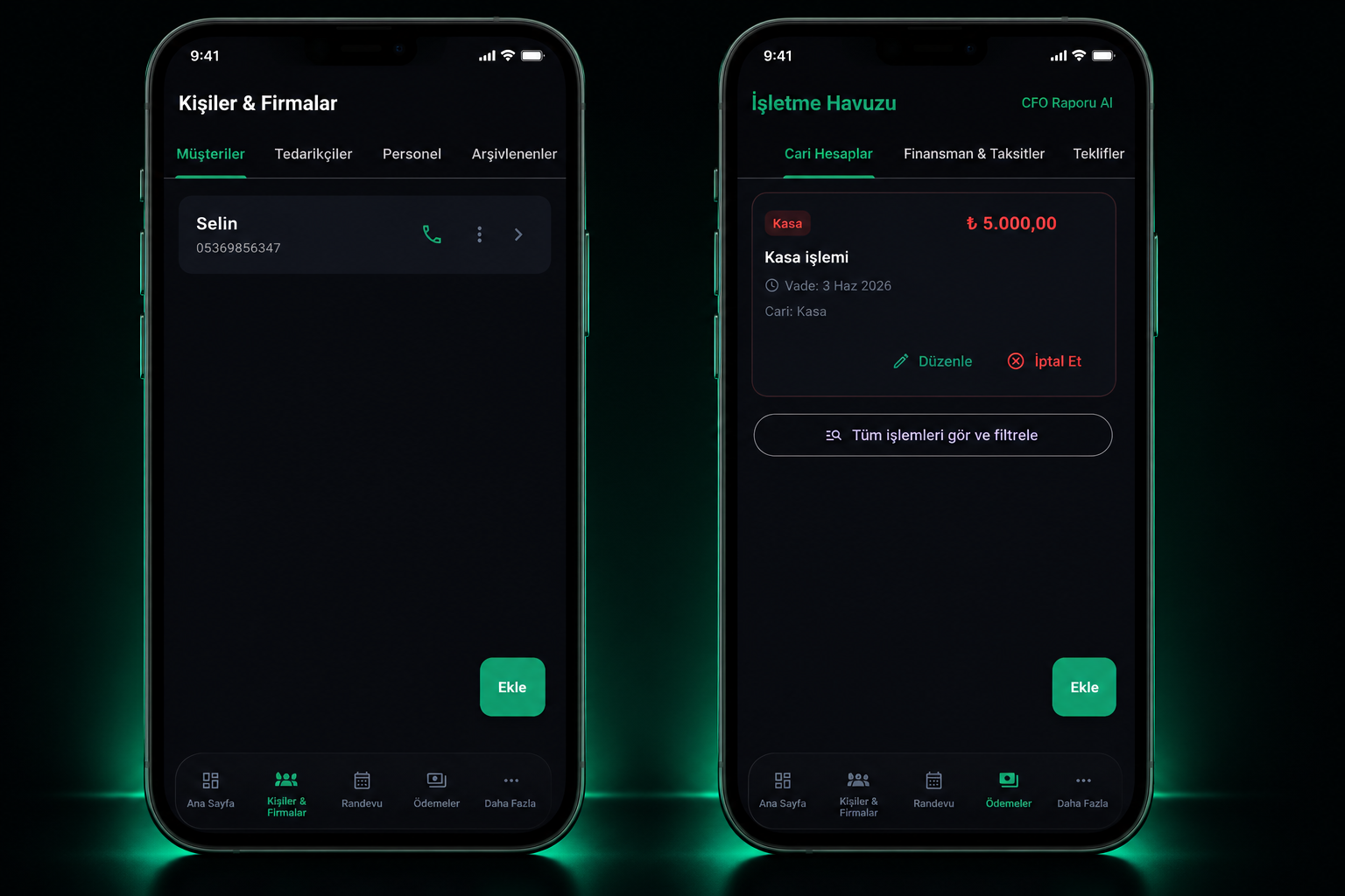 Vunera customer and business management preview